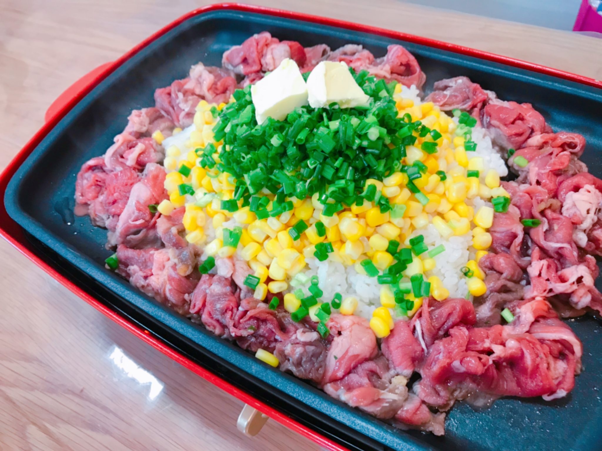 ホットプレートレシピ：ペッパーランチ風ペッパーライス kar's Blog